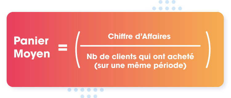 Formule du panier moyen