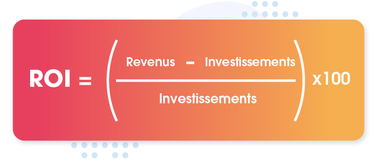 Formule du retour sur investissement