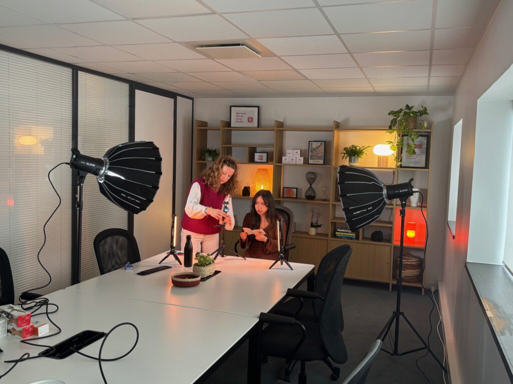 Studio de Dexem pour la création de contenu