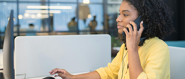 accueil téléphonique d'entreprise professionnel