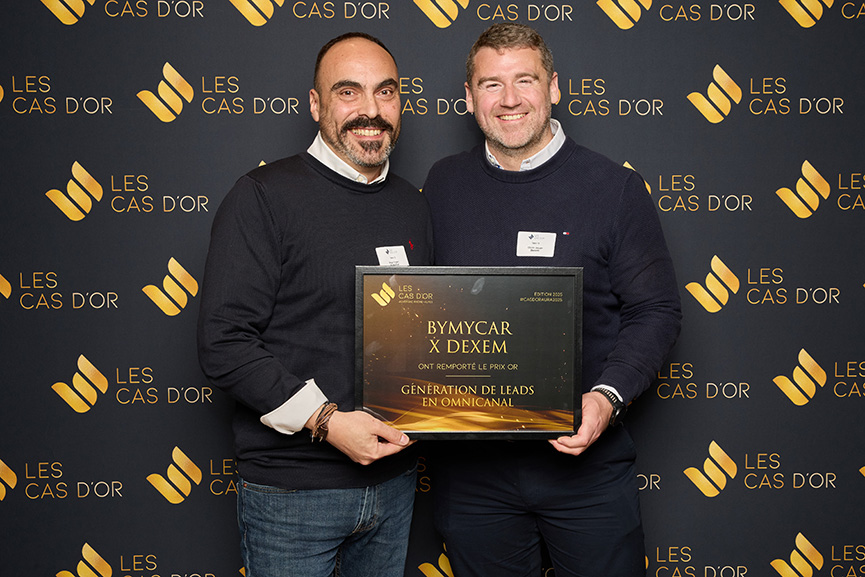 BYmyCAR & Dexem ont reçu plusieurs prix aux Cas d'Or 2025