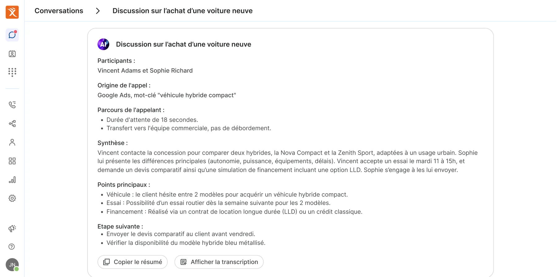 Gagnez en efficacité au quotidien, avec Dexem AI