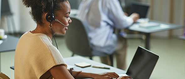 Softphone de Dexem pour passer et recevoir des appels téléphoniques