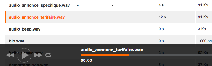 Voice Publisher Nouveau Player Audio